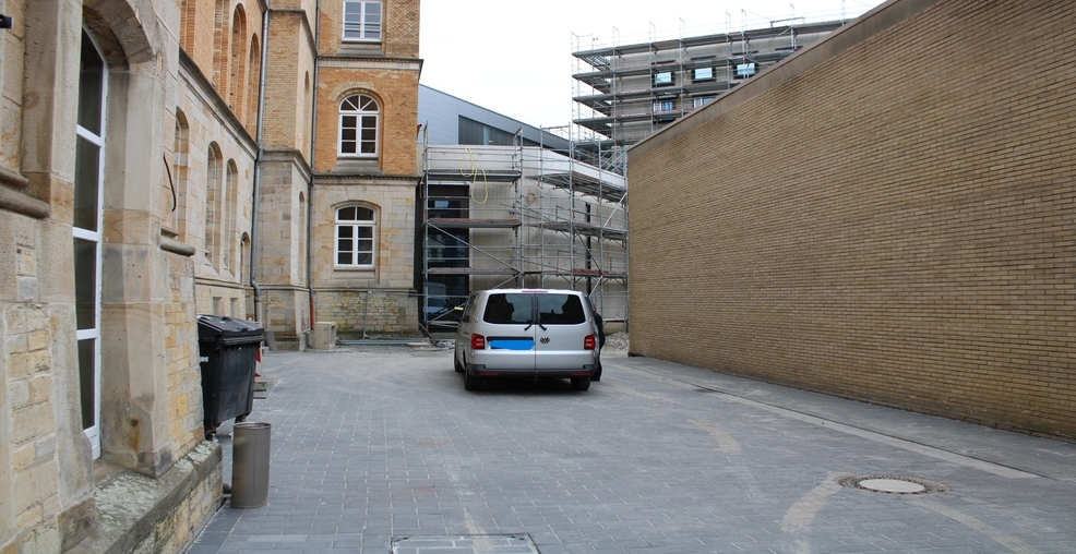 Baustelle Justizzentrum