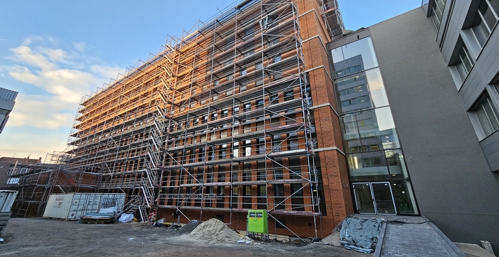 Neubau Baustelle Justizzentrum