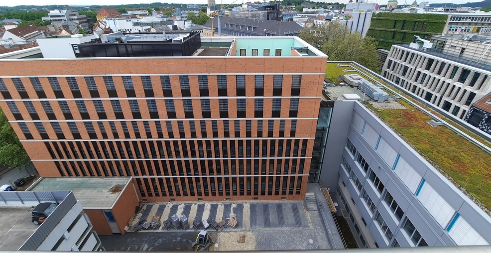 Baustelle Justizzentrum